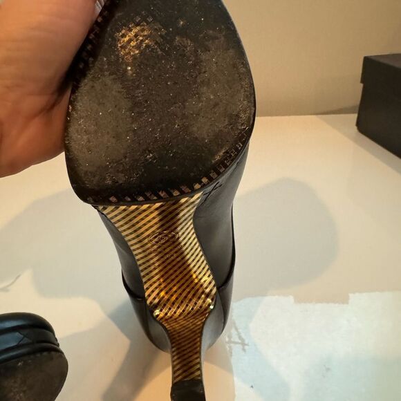 Chanel Platform Lace Up Booties - Picture 6 of 12